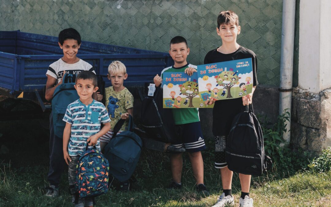 Începutul Noului An Scolar pentru 60 de copii defavorizați